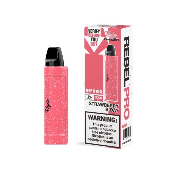 Strawberry B-Day Hyde Rebel PRO Disposable 10-Pack