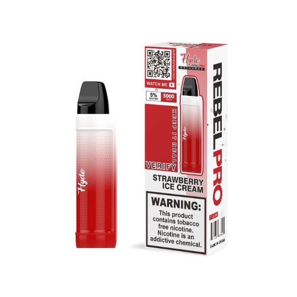 Strawberry Ice Cream Hyde Rebel PRO Disposable 10-Pack