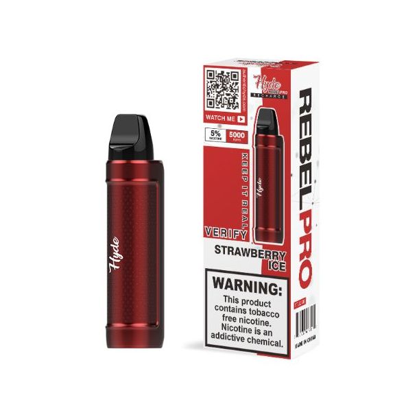Strawberry Ice Hyde Rebel PRO Disposable 10-Pack
