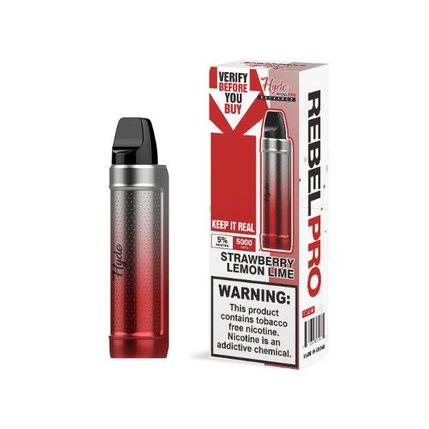 Strawberry Lemon Lime Hyde Rebel PRO 5000 Puffs Single Disposable
