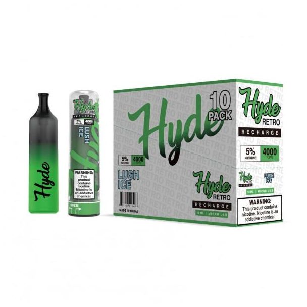 Lush Ice Hyde Retro Recharge Disposable 10-Pack