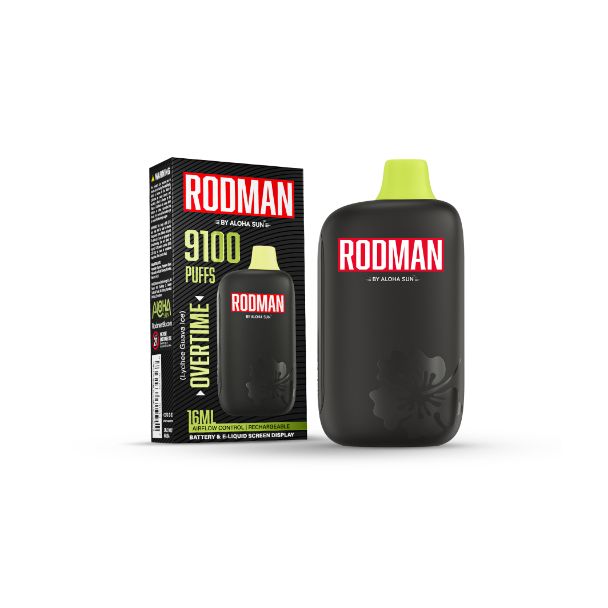 Rodman 20000 Puffs Disposable Overtime