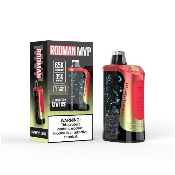 RODMAN MVP 65K Puffs Disposable - Texas Compliant Edition Strawberry Kiwi Ice