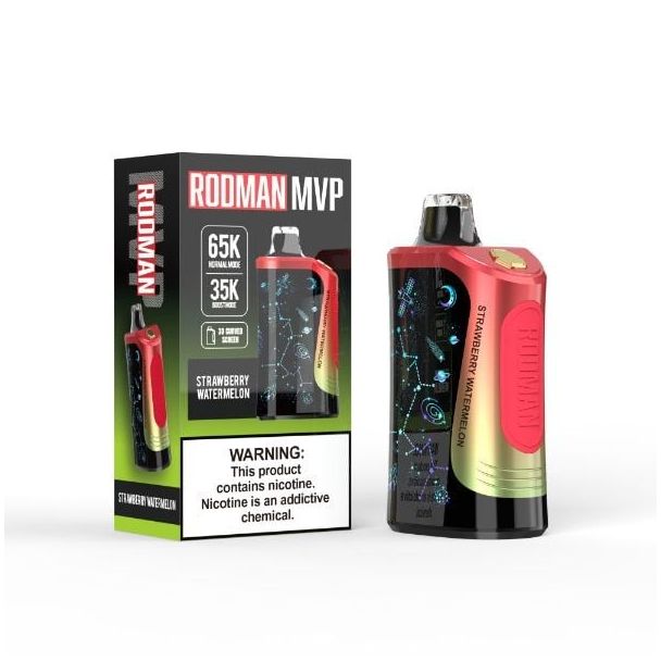 RODMAN MVP 65K Puffs Disposable - Texas Compliant Edition Strawberry Watermelon