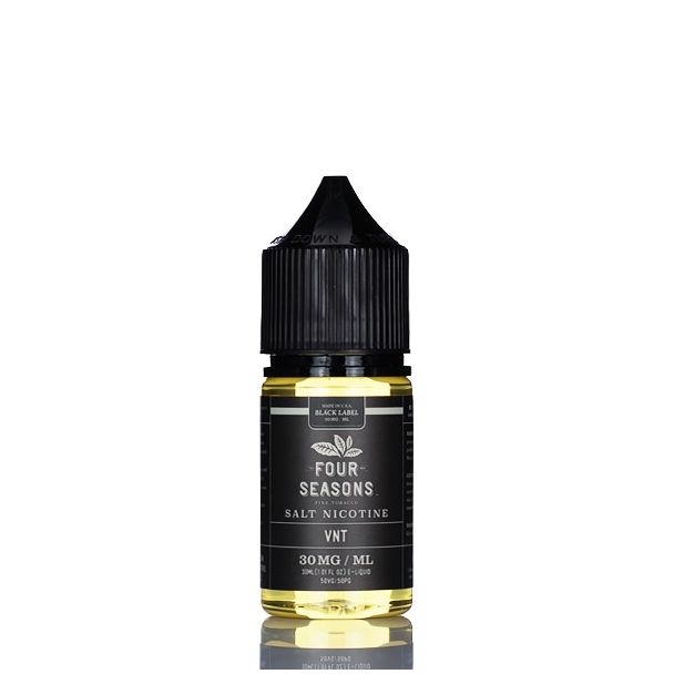 Four Seasons Black Label Salt 30mL - VNT
