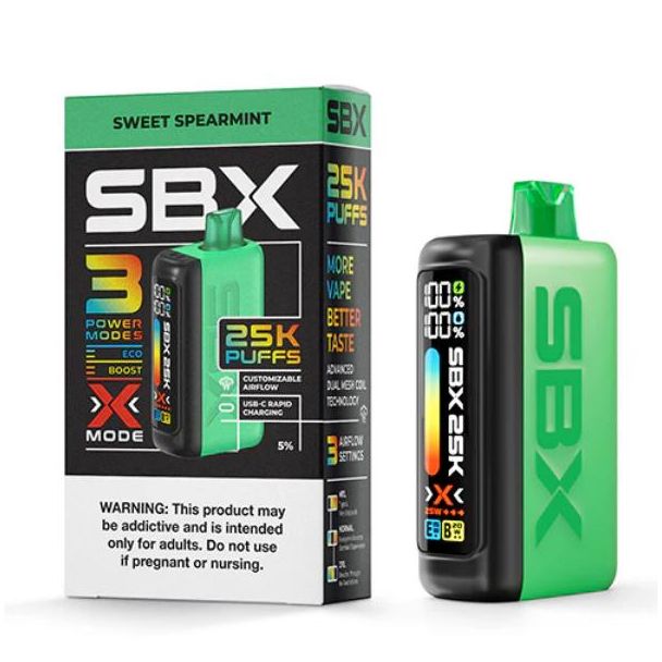 SBX 25K Puffs Metatine Disposable