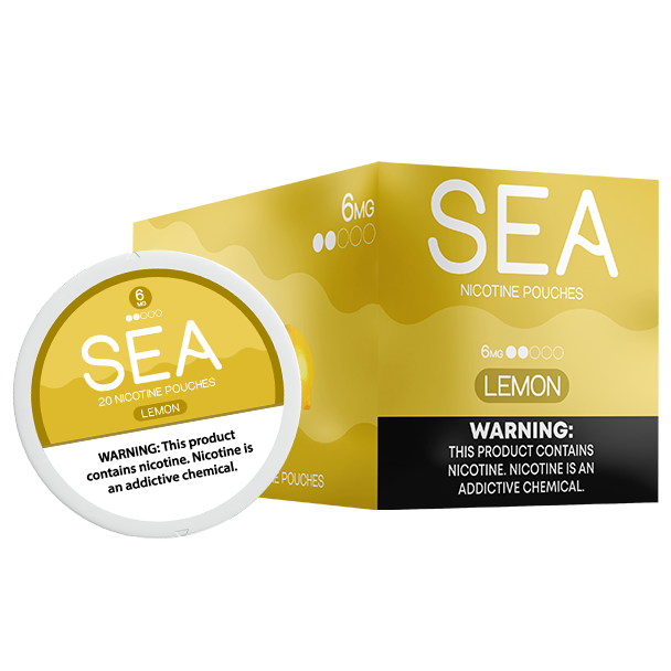 Best Deal SEA Semi-Dry Nicotine Pouches - Lemon