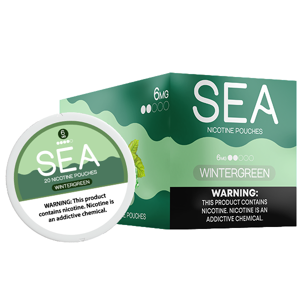 Best Deal SEA Semi-Dry Nicotine Pouches - Wintergreen