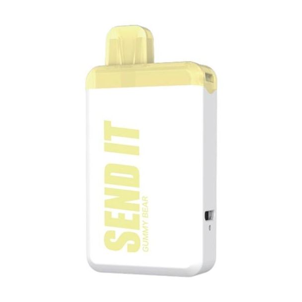 Gummy Bear SEND IT 5000 Puff Single Disposable Ejuices Wholesale Deal!