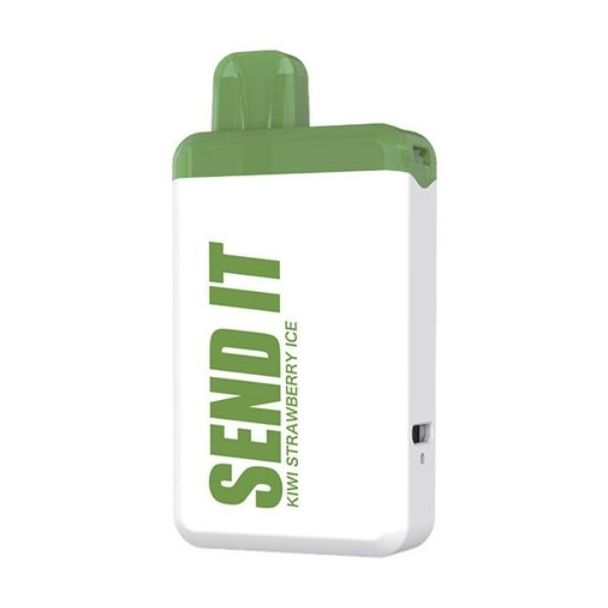 Kiwi Strawberry Ice SEND IT 5000 Puff Single Disposable Ejuices Wholesale Deal!