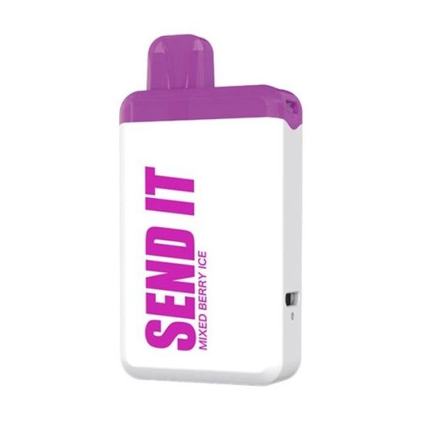 Mixed Berry Ice SEND IT 5000 Puff Single Disposable Bulk Price!