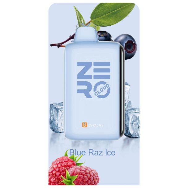 Sikary Cloud Zero 50,000 Puffs Disposable Blue Raz Ice