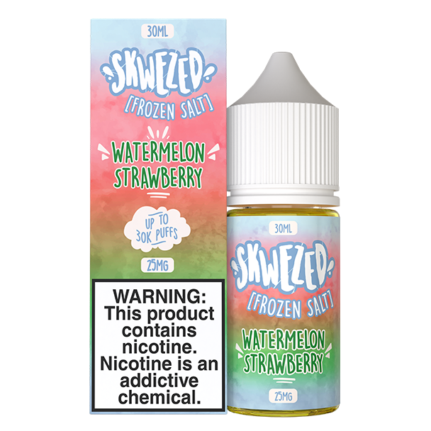 Skwezed Salt 30mL - Watermelon Strawberry Frozen