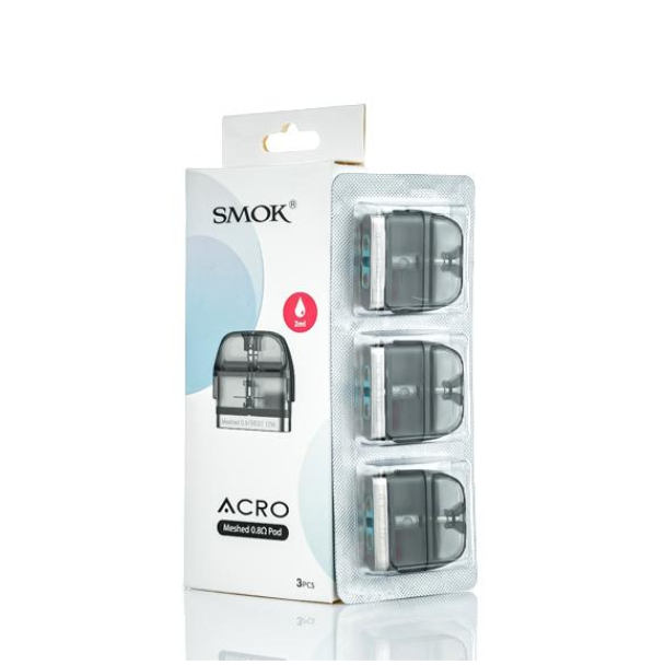 SMOK ACRO Replacement Pod Cartridge 3-Pack - Ejuices Wholesale