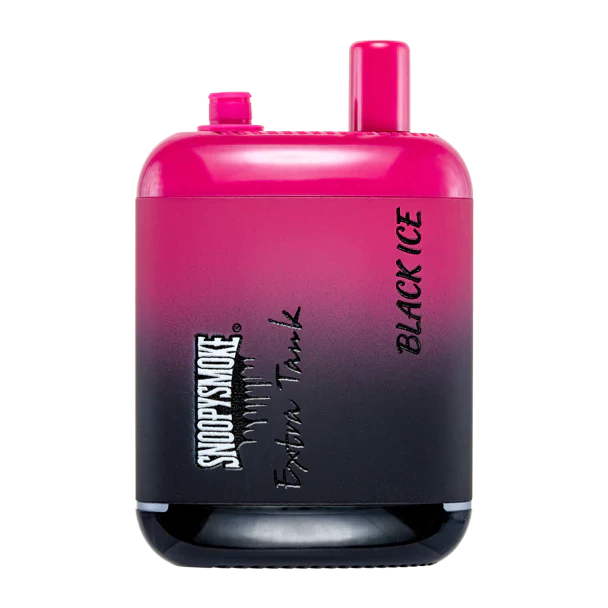 Best Deal SnoopySmoke Extra Tank 15000 Puffs Recharge Vape - Black Ice