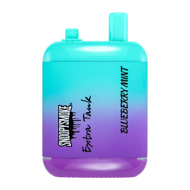 Best Deal SnoopySmoke Extra Tank 15000 Puffs Recharge Vape - Blueberry Mint