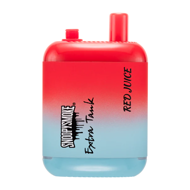 Best Deal SnoopySmoke Extra Tank 15000 Puffs Recharge Vape - Red Juice