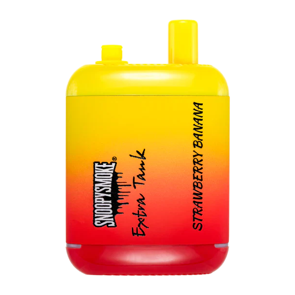 Best Deal SnoopySmoke Extra Tank 15000 Puffs Recharge Vape - Strawberry Banana