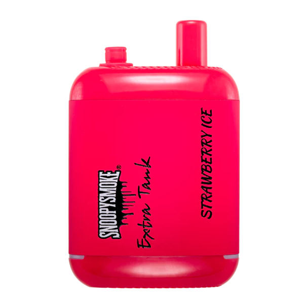 Best Deal SnoopySmoke Extra Tank 15000 Puffs Recharge Vape - Strawberry Ice
