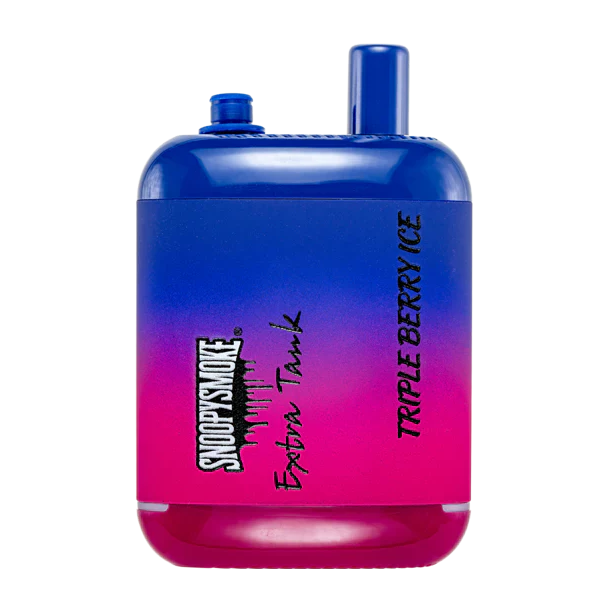 Best Deal SnoopySmoke Extra Tank 15000 Puffs Recharge Vape - Triple Berry Ice