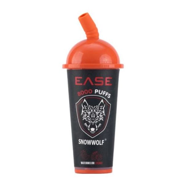 Watermelon Lychee SnowWolf Ease 8000 Puffs Disposable 10-Pack Cheap!