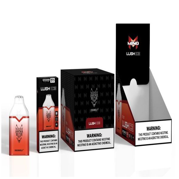 Lush Ice Snowwolf Mino 6500 Puffs Disposable 10-Pack