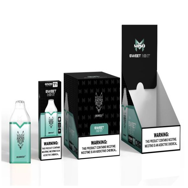 Sweet Mint Snowwolf Mino 6500 Puffs Disposable 10-Pack
