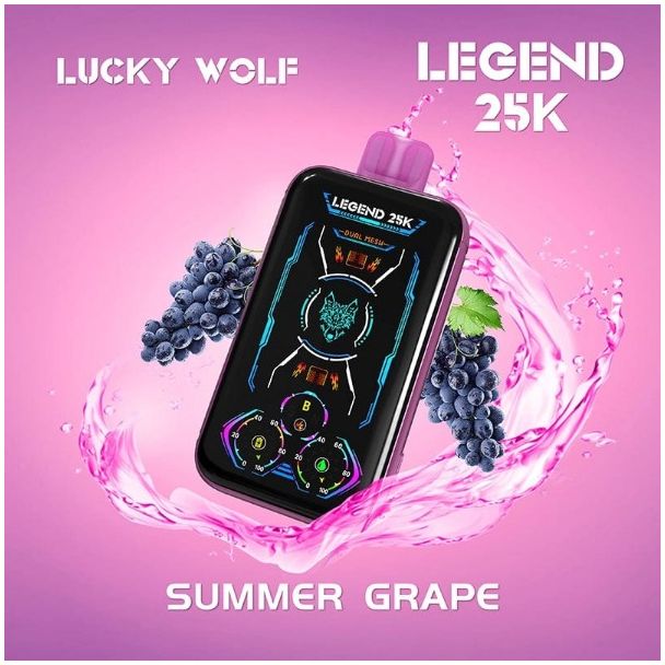 SnowWolf Lucky Wolf Legend 25K Disposable - Summer Grape