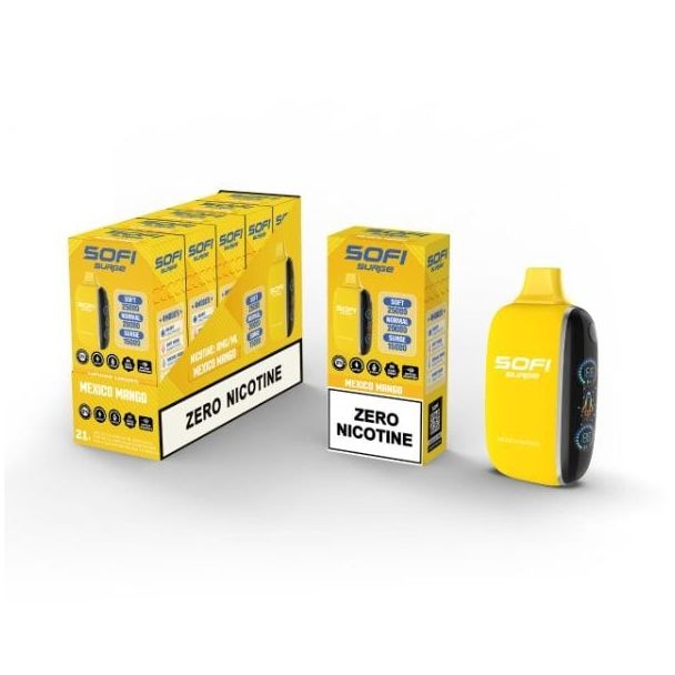 SOFI Surge 25,000 Puffs Zero Nicotine Disposable Mexico Mango