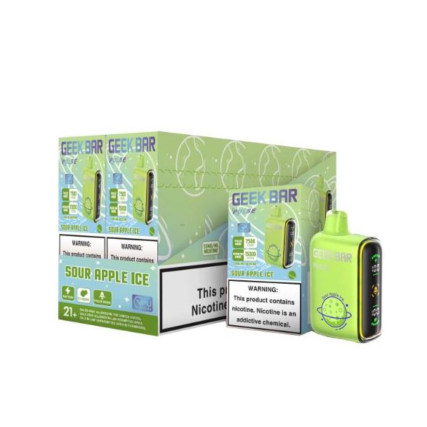 Geek Bar Sour Apple Ice Pulse 10 Pack