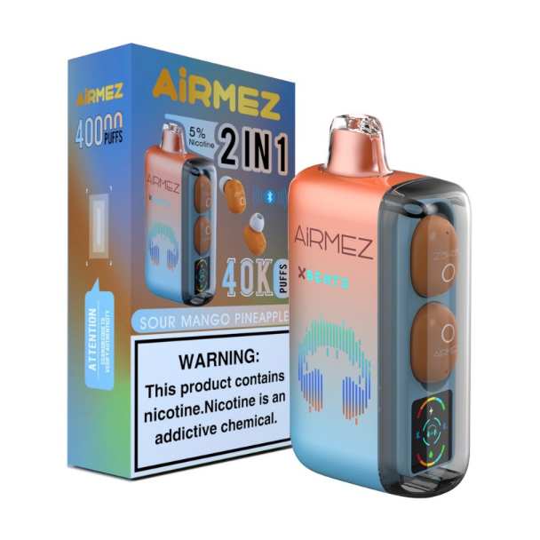 Best Deal AirMez X-Beats 40,000 Puffs Disposable - Sour Mango Pineapple