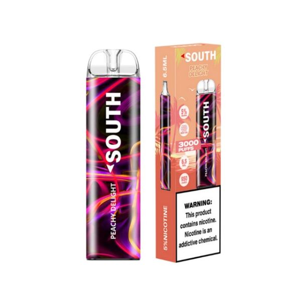 South by North 3000 Puffs Disposable - Peachy Pelight