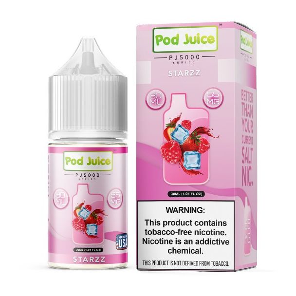 Best Deal Pod Juice TFN PJ5000 Salt Series E-Liquid 30mL (Salt Nic) - Starzz