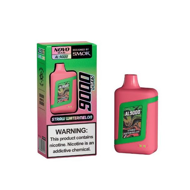 Smok Novo 9000 Puffs Straw Watermelon