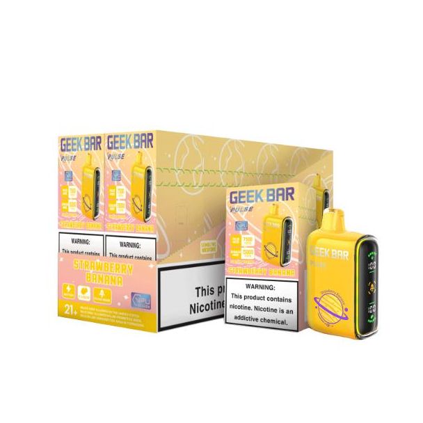 Geek Bar Pulse Strawberry Banana 10 Pack