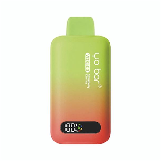Yo Bar 8500 Puffs Disposable Vape 16mL - Strawberry Kiwi Ice