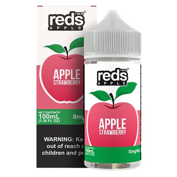 7Daze Reds 100mL Strawberry