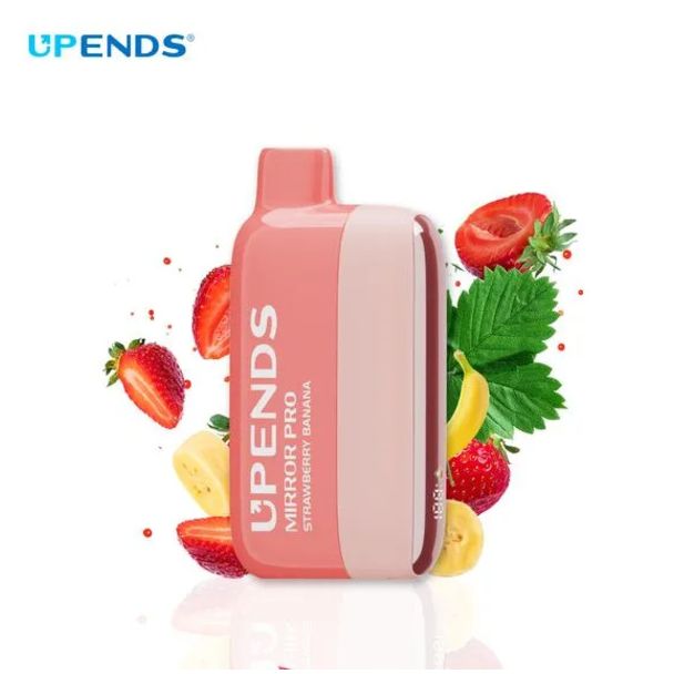 UPENDS Mirror Pro 12000 Puffs - Strawberry Banana