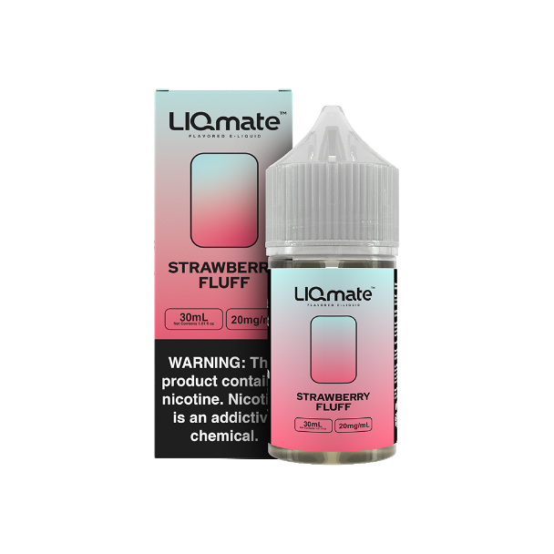 Best Deal 7Daze Liqmate Salt Series 30mL E-Liquid - Strawberry Fluff 20mg