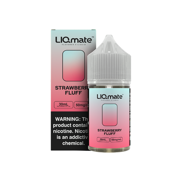 Best Deal 7Daze Liqmate Salt Series 30mL E-Liquid - Strawberry Fluff 50mg