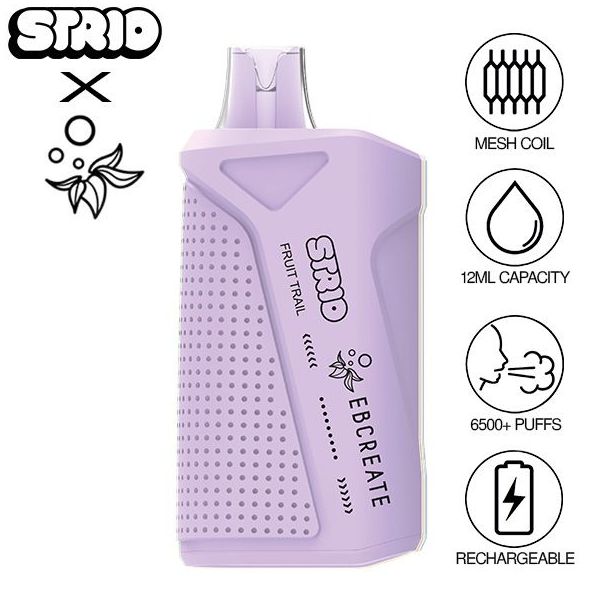 Strio Ebcreate Xc6500 Puffs Flavors Fruit Trail