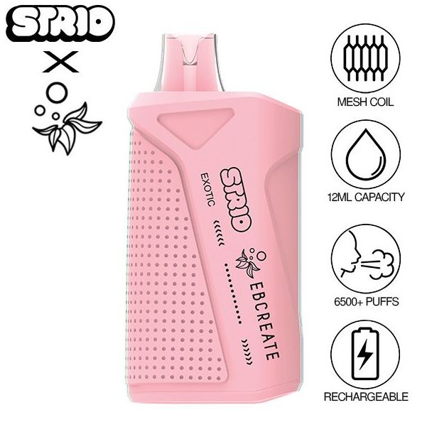 Strio Ebcreate Xc6500 Puffs Flavors Exotic