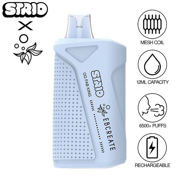 Strio Ebcreate Xc6500 Puffs Flavors OG Fab King