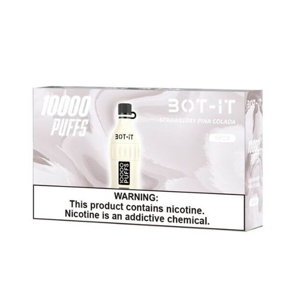 Best Deal BOT-IT 10000 Puffs Disposable 5 Pack - Strawberry Pina Colada