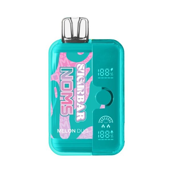 Sugar Bar x Noms Dual Turbo 18000 Puffs Rechargeable Disposable - Melon Duo