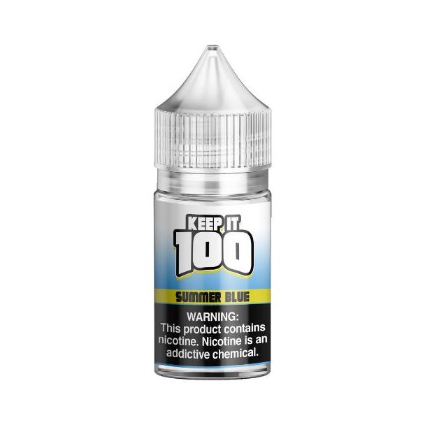 Best Deal Keep It 100 Synthetic Salt Series 30mL - Summer Blue