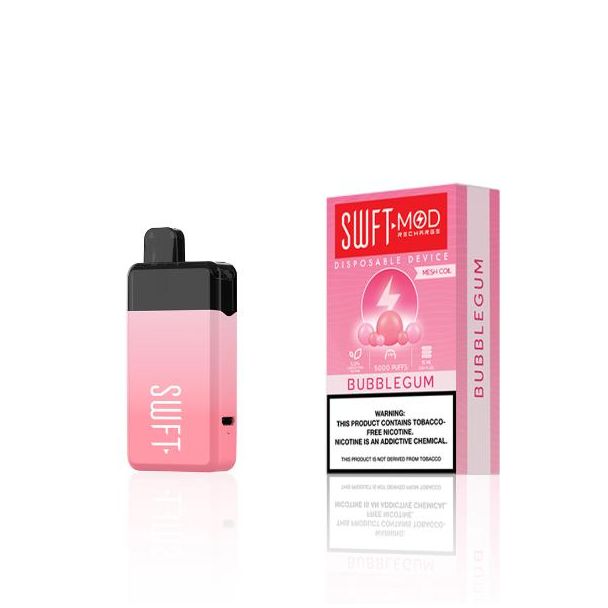 Bubblegum SWFT Mod Single Disposable Ejuices Wholesale Price!