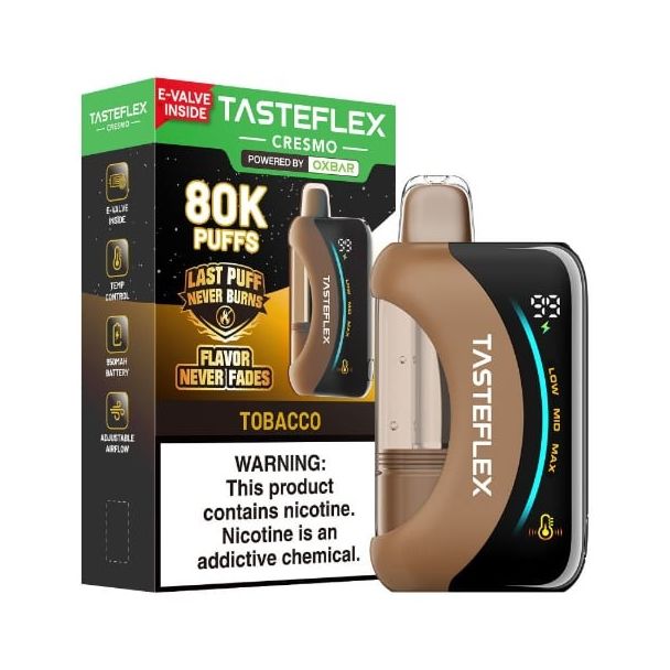 TasteFlex Cresmo 80,000 Puff Disposable