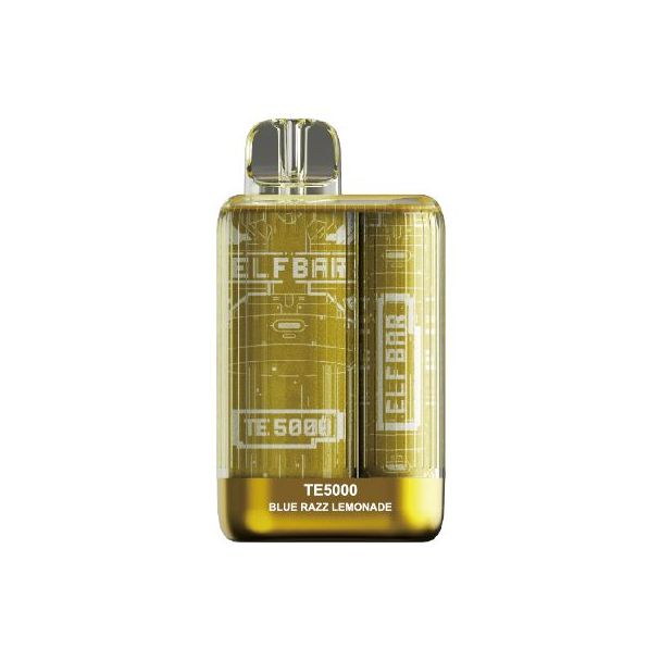 Elf Bar TE5000 5000 Puffs Single Disposable Blue Razz Lemonade