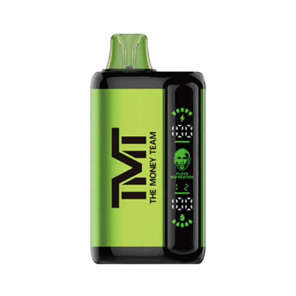TMT by Floyd Mayweather 15,000 Puffs Disposable  Sour Apple Ice